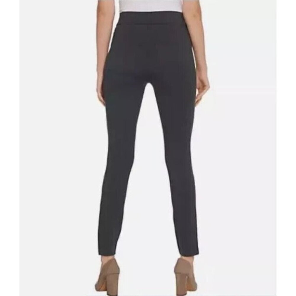 Spanx Ponte Ankle-Length Slimming Leggings Pants Small Petite Black 20262Q NEW